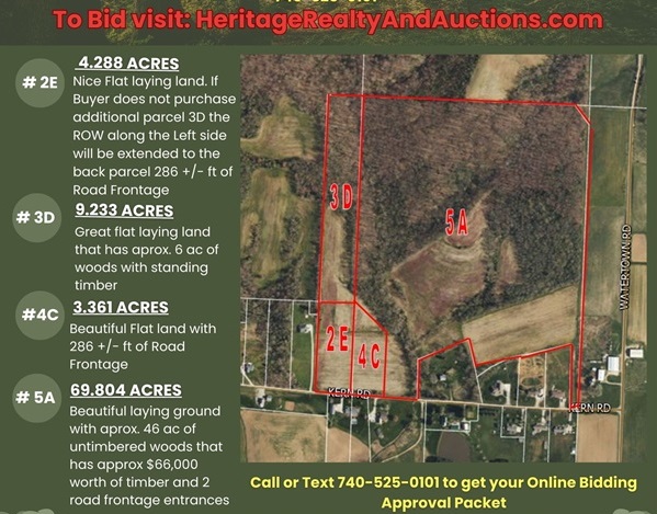 Online Land Auction Kern Rd